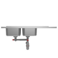 سینک ظرفشویی SR-1204 L