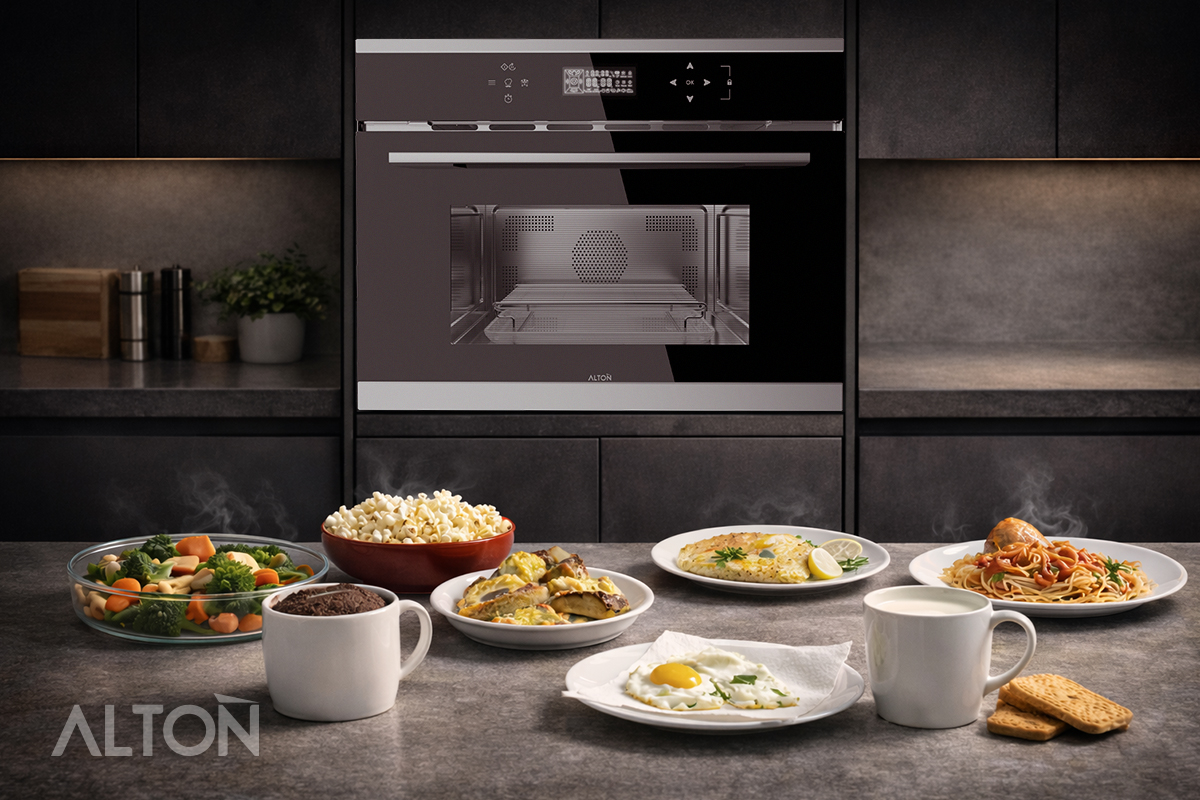 10 غذایی که می‌توانید با مایکروویو آلتون درست کنید