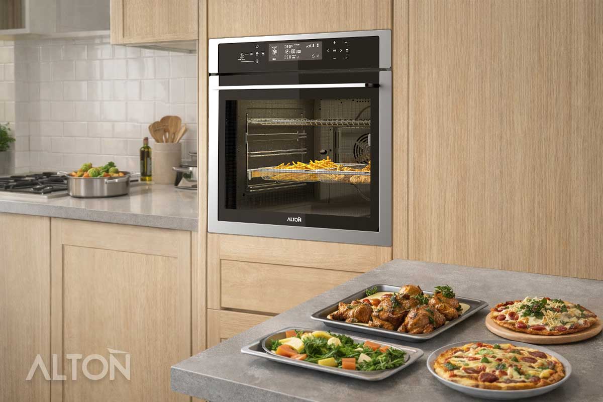 مزایای فر توکار برقی